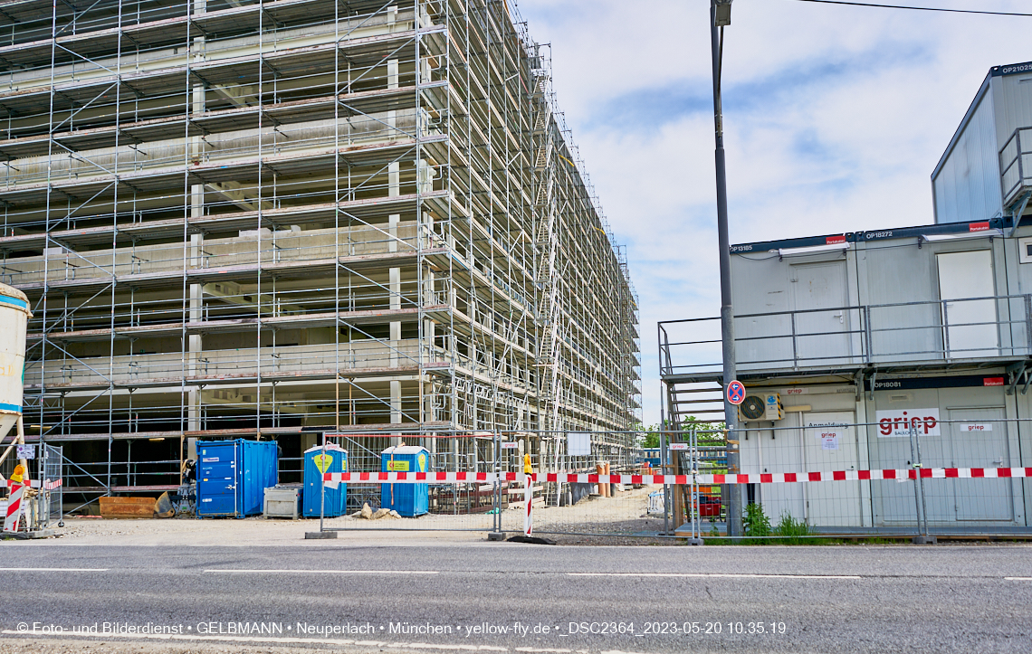 20.05.2023 - REVO Boardinghaus und Hochgarage in Neuperlach